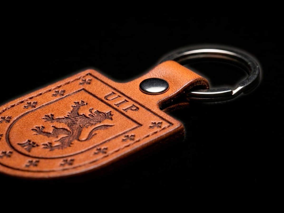 Llavero-UIP-detalle-cuero Llavero-UIP-detalle-cuero