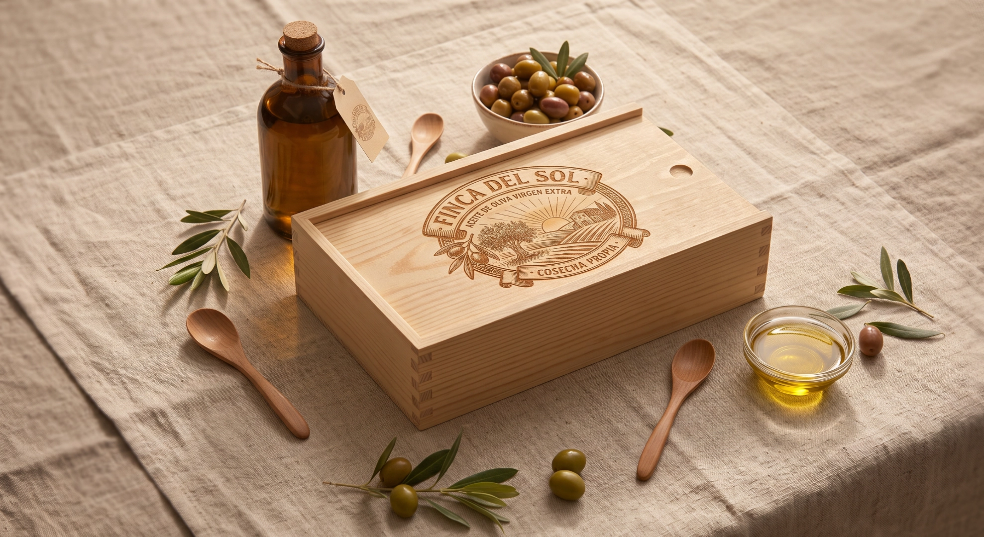 Caja premium detalle